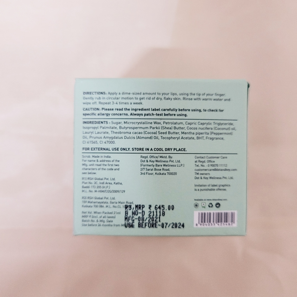 Dot & Key Lip Scrub - Picture 6 of 7